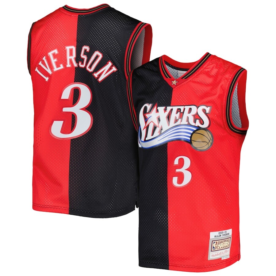 

Джерси Mitchell & Ness Philadelphia 76Ers, черный