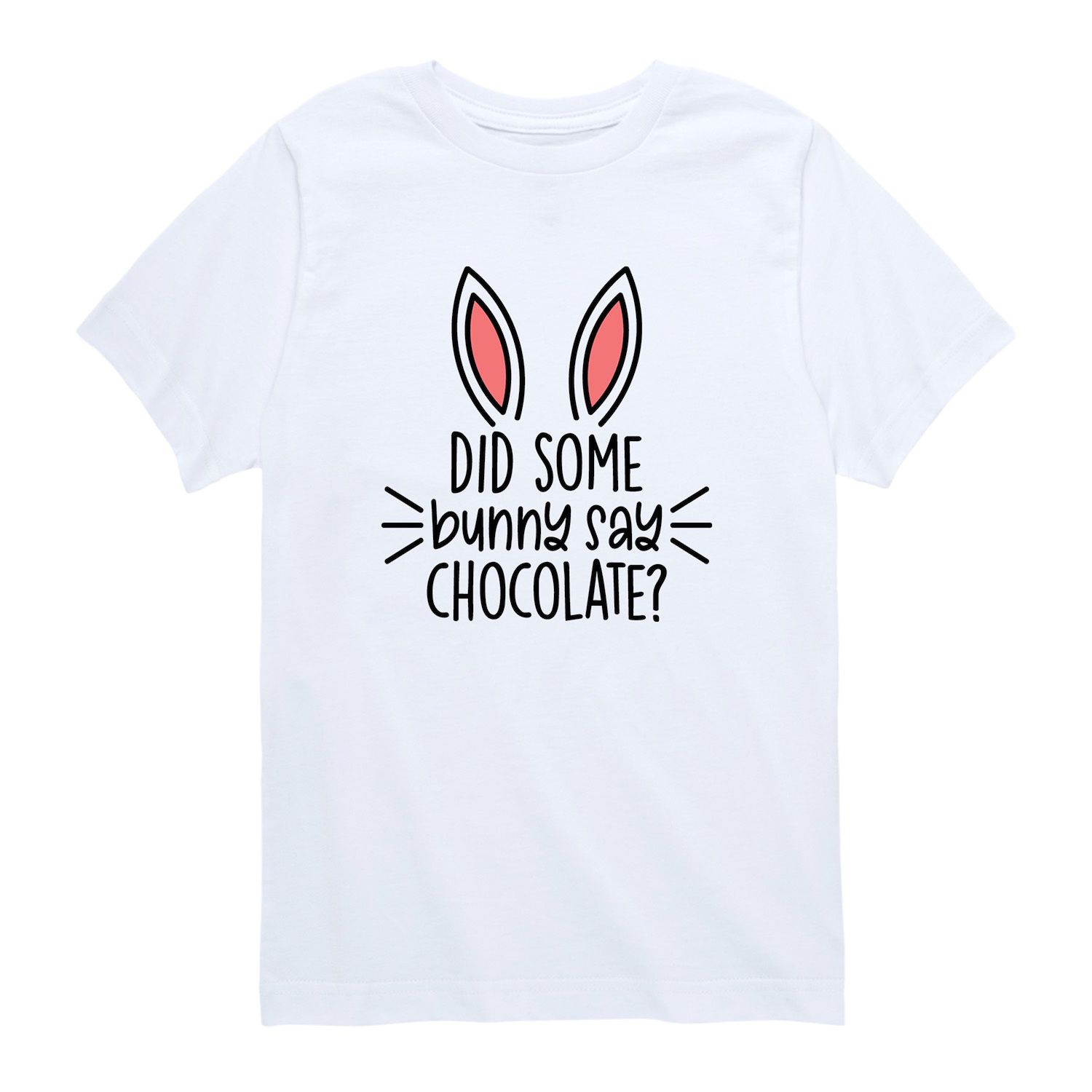 

Шоколадная футболка с рисунком Did Some Bunny Say для мальчиков 8–20 лет Licensed Character, Коричневый