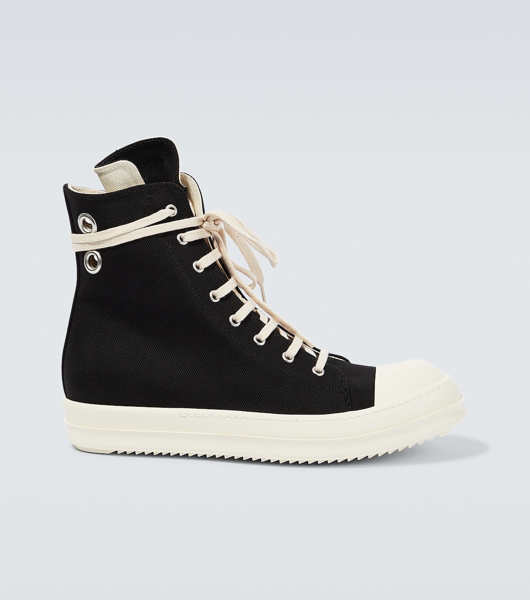 

Высокие кеды Luxor из плотной ткани DRKSHDW by Rick Owens, черный