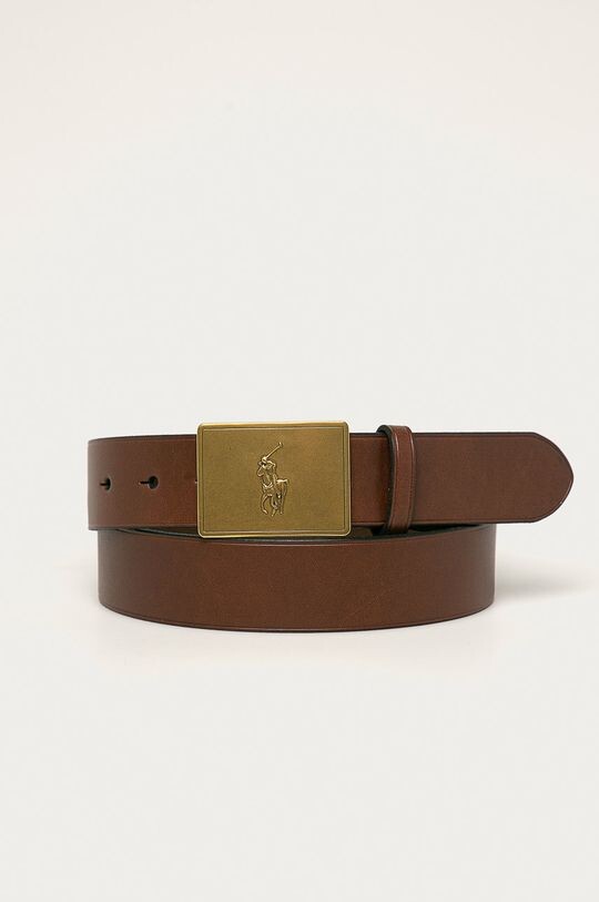 

Кожаный ремешок 405691693002. Polo Ralph Lauren, коричневый