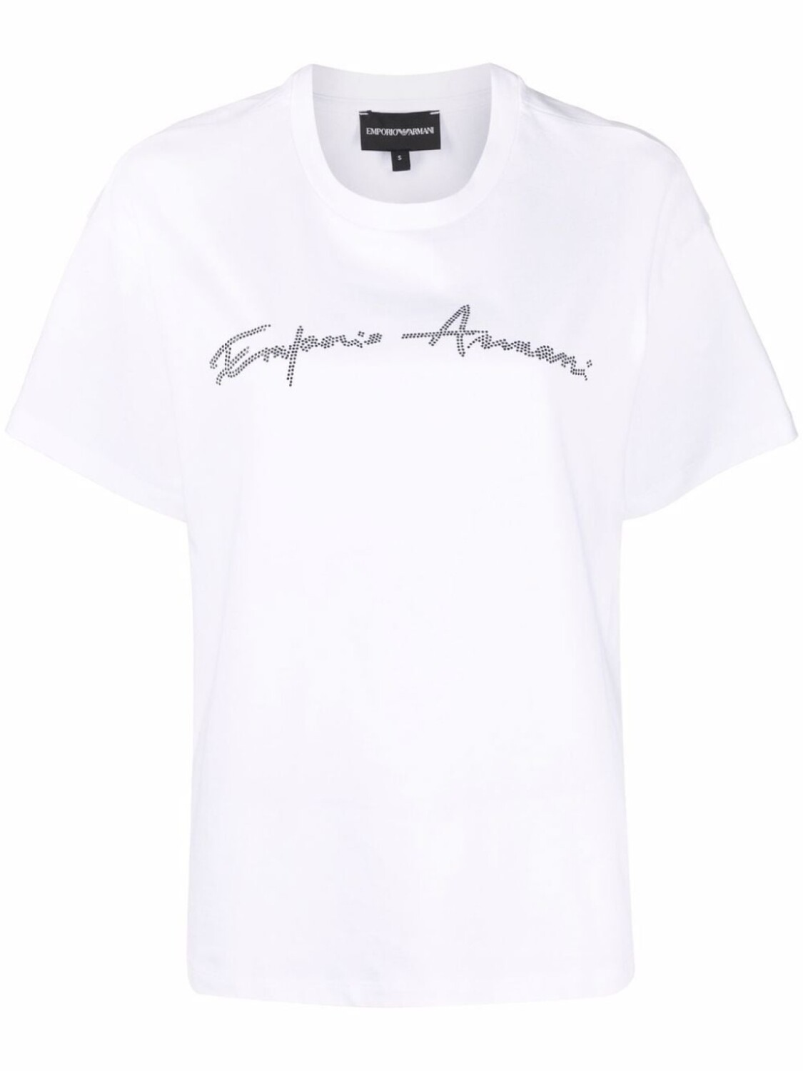 

Футболка с логотипом Emporio Armani, белый