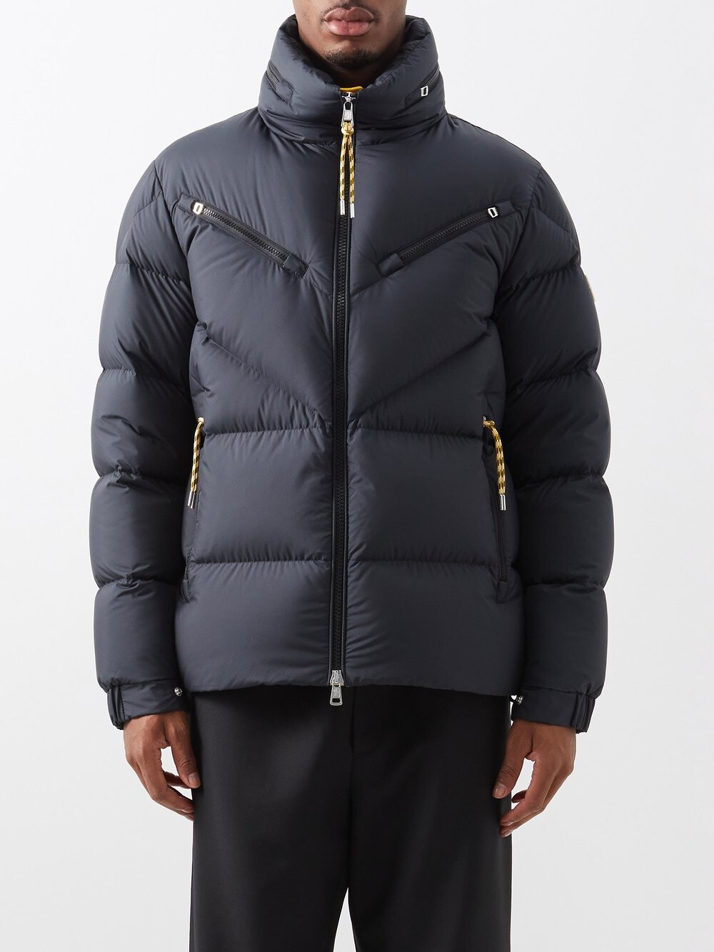 

Стеганое пуховик katmai Moncler, черный