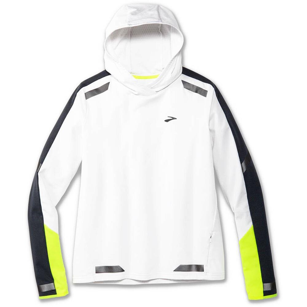 

Худи Brooks Run Visible Thermal, белый