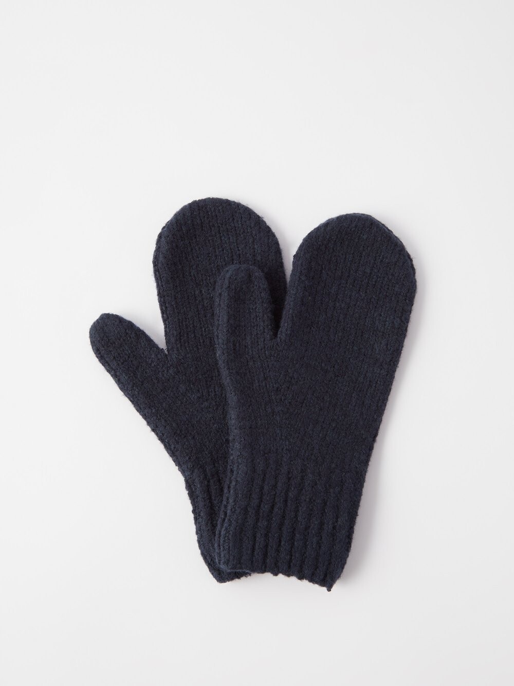 

Кивона вязаные варежки Acne Studios, синий