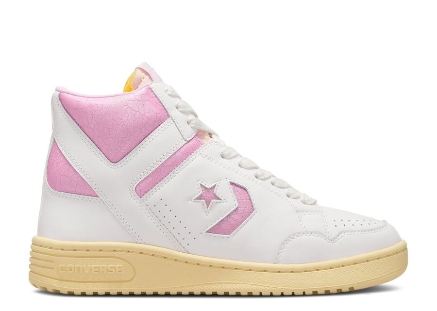

Кроссовки Converse Shai Gilgeous Alexander X Weapon High, цвет Vintage White Winsome Orchid