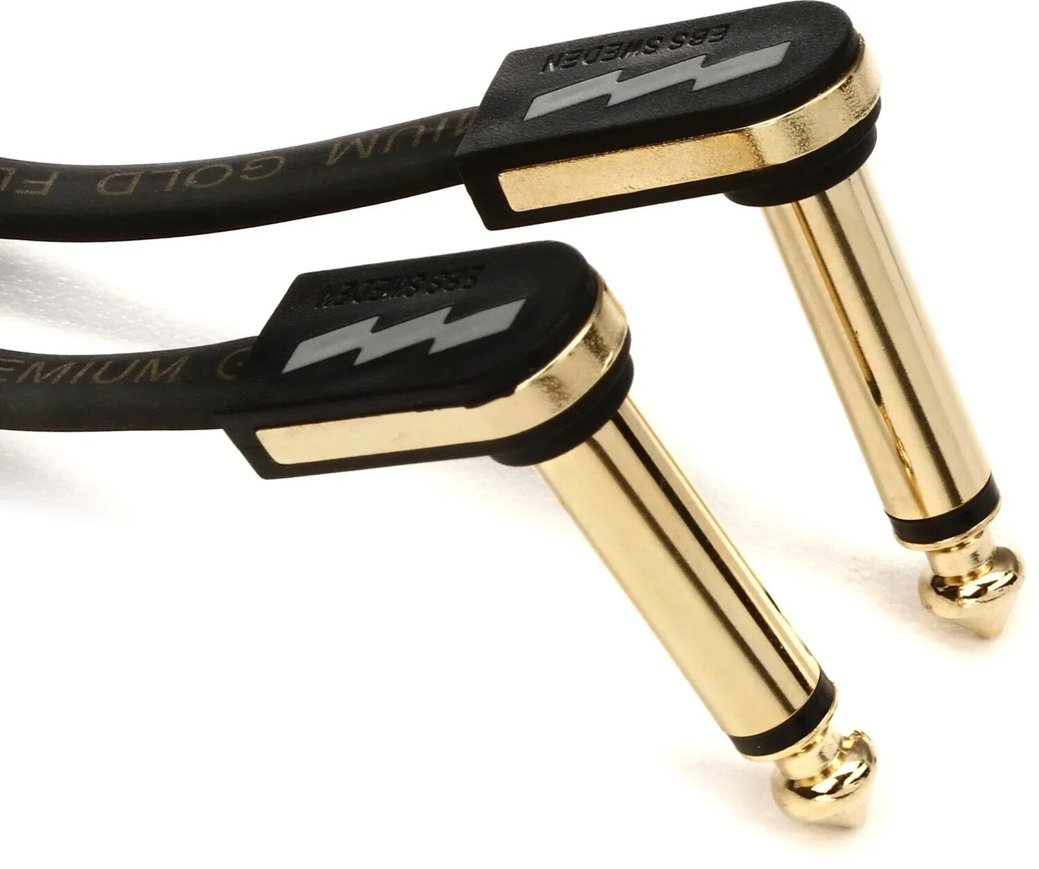 

Плоский патч-кабель EBS PG-10 Premium Gold — от прямого угла к прямому — 3,94 дюйма