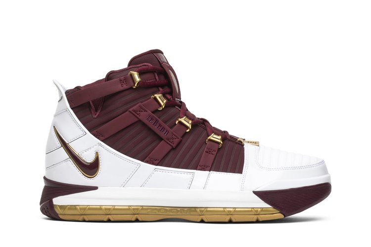 

Кроссовки Nike Zoom LeBron 3 Retro 'Christ the King' 2018, красный