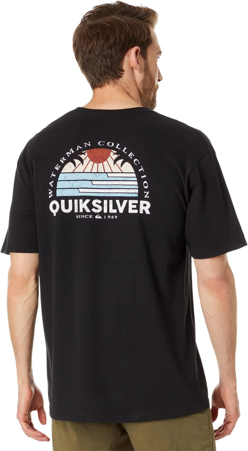 

Футболка с короткими рукавами Set View Quiksilver, черный