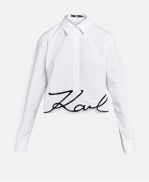 

Рубашка Karl Lagerfeld, белый