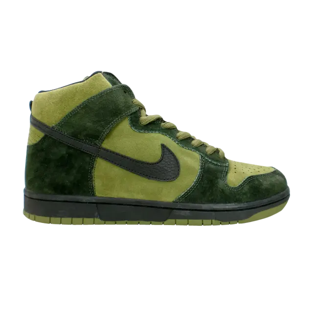 

Кроссовки Nike Dunk High Pro SB 'Hulk', зеленый