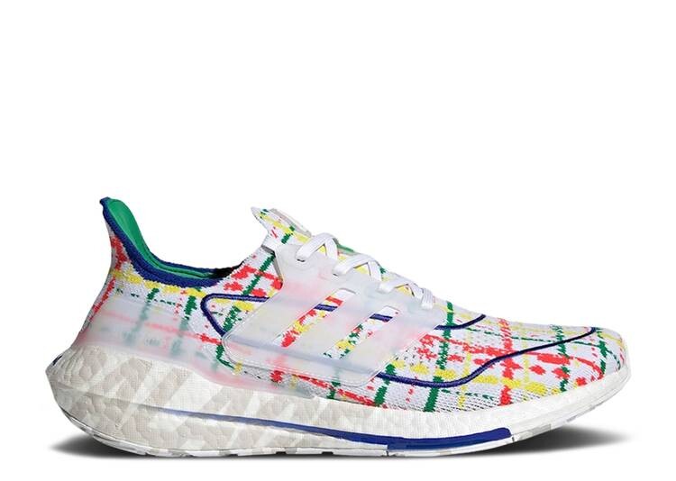 

Кроссовки Adidas PALACE X ULTRABOOST 21 'WHITE MULTICOLOR', разноцветный