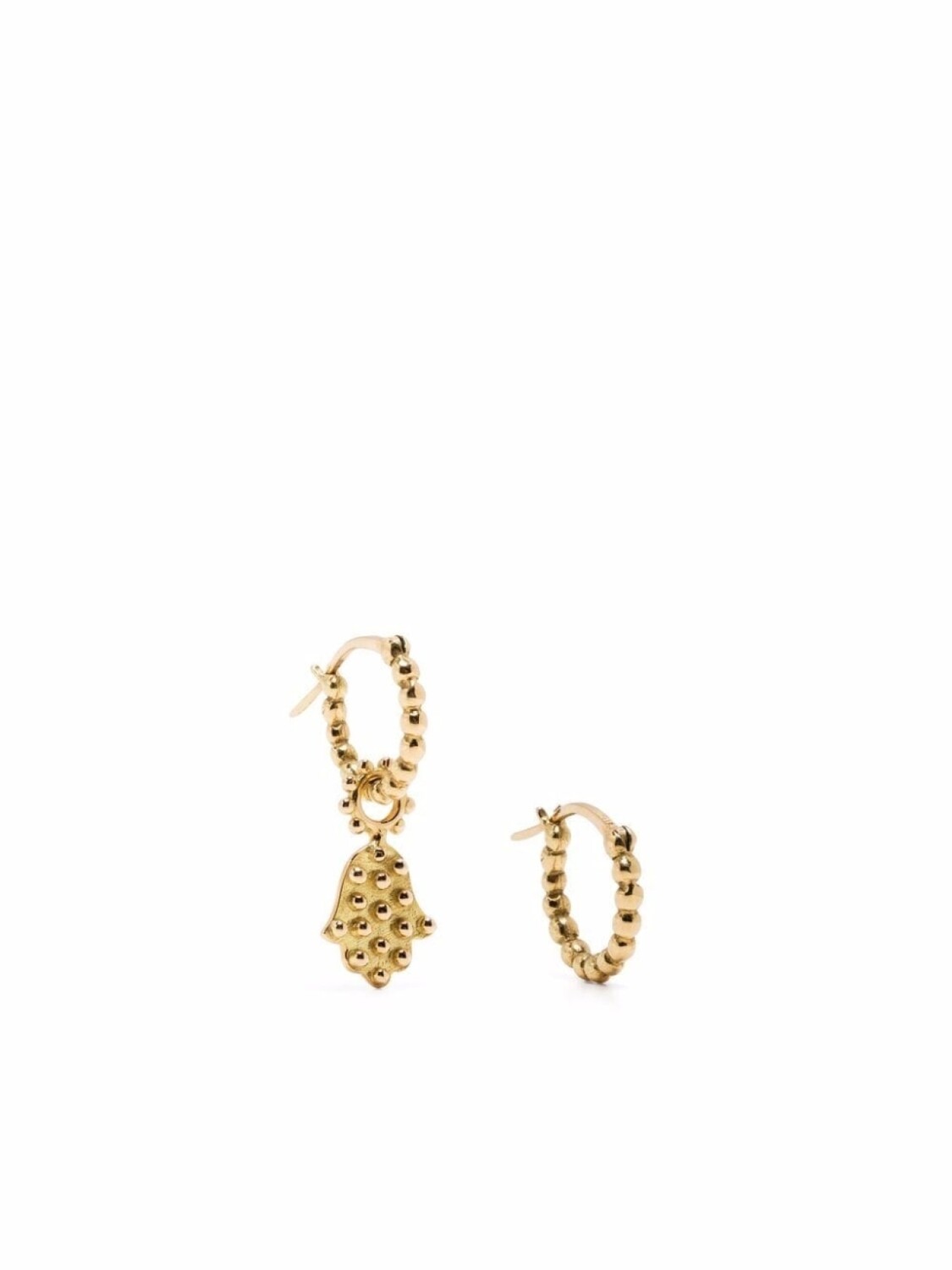 

Серьги-кольца Hamsa из желтого золота Gaya, золотой