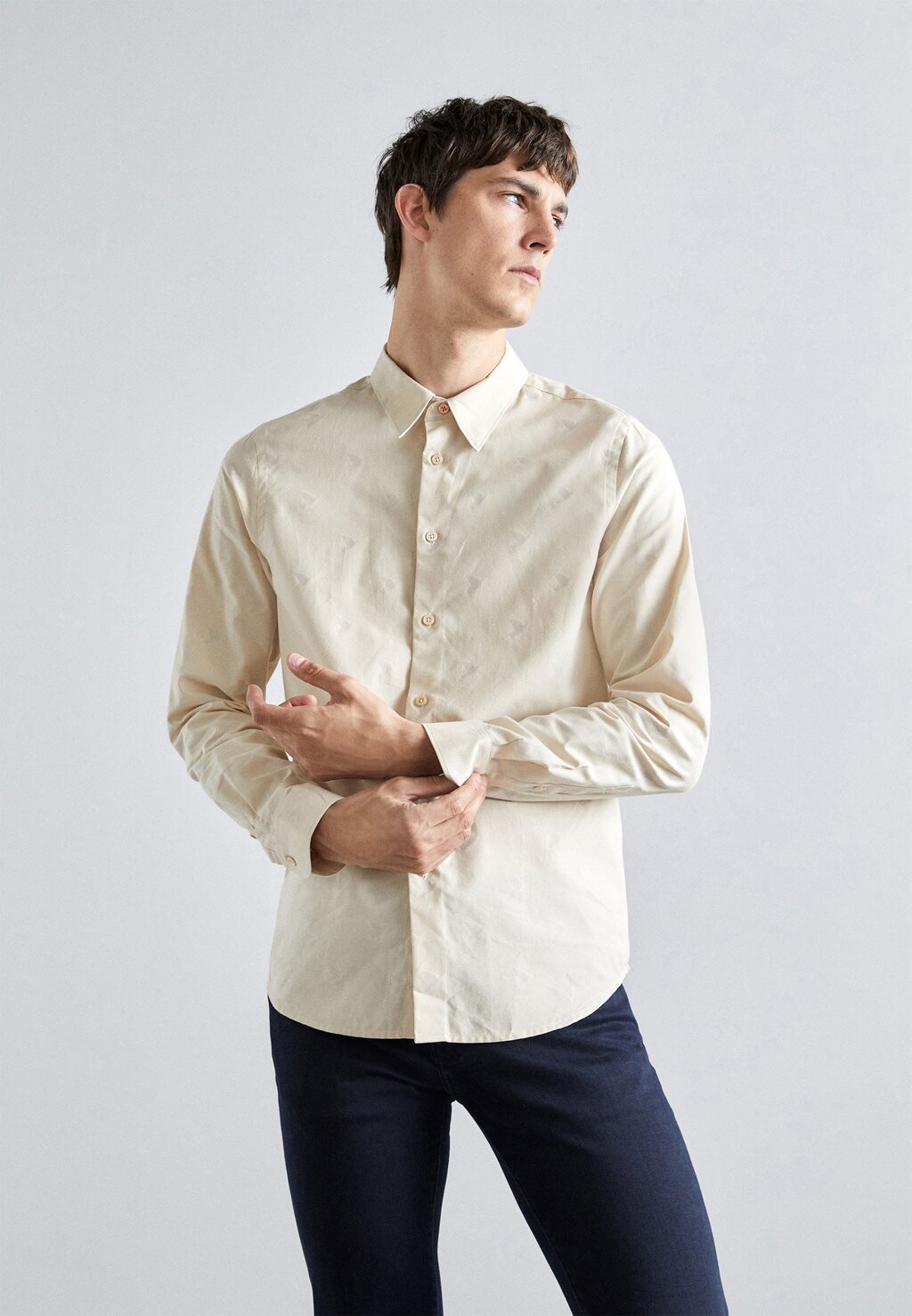 

Рубашка TAILORED FIT PS Paul Smith, кремовый