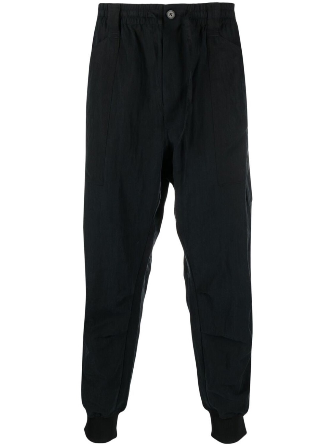 

Y-3 зауженные брюки карго, черный