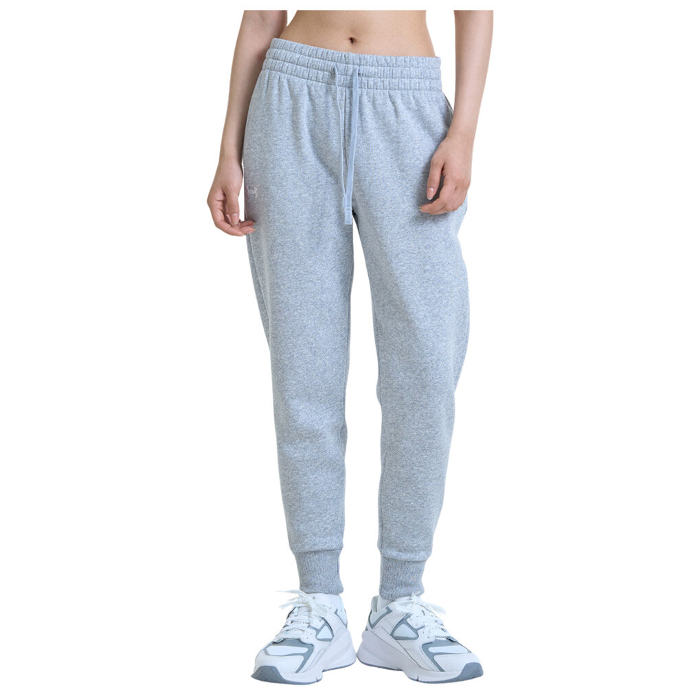 

Тренировочные брюки Under Armour Rival Fleece Jogger, цвет Mod Gray Light Heather/White