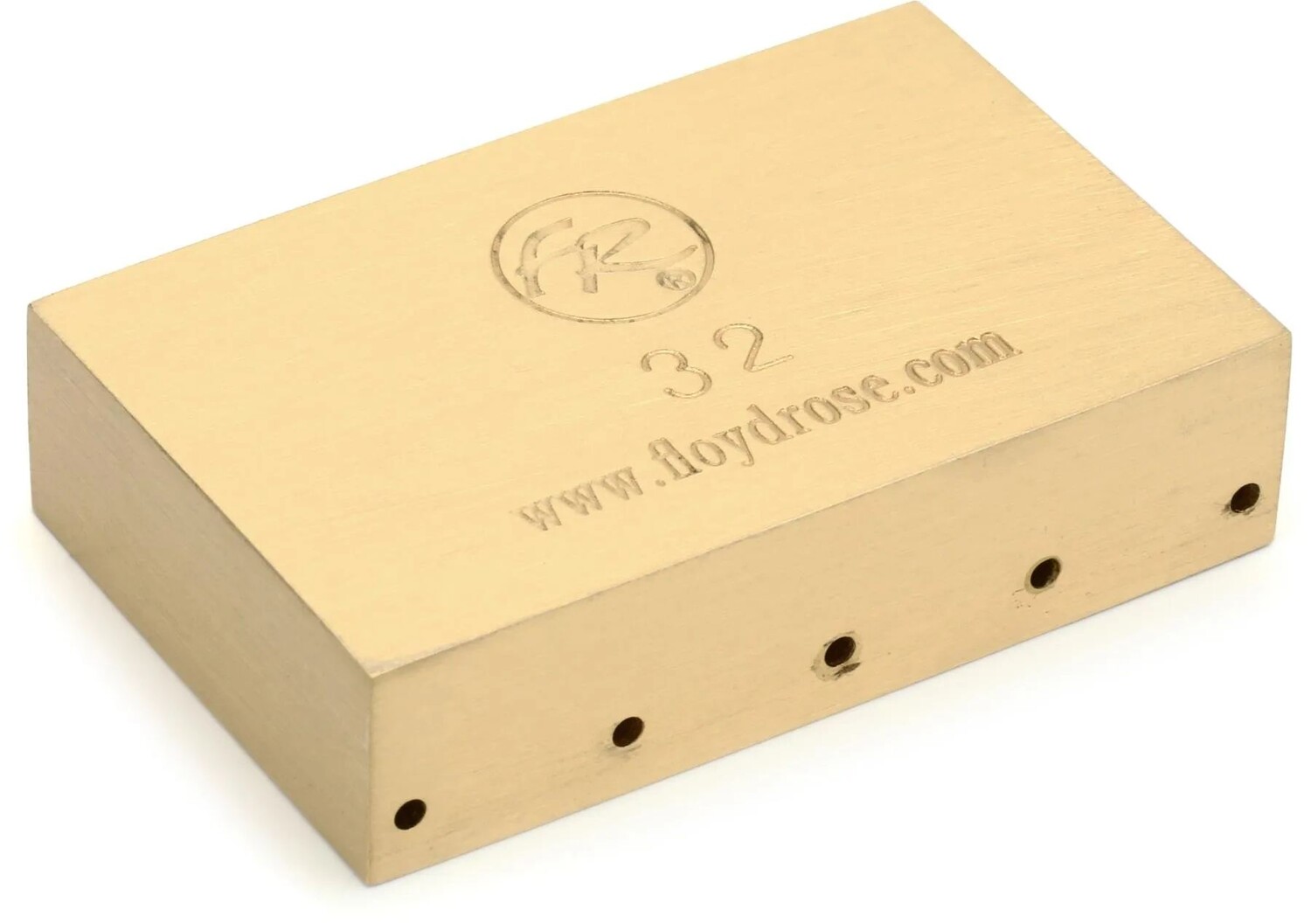 

Floyd Rose FROFTB32 Оригинальный сустейн-блок тремоло Fat Brass — 32 мм