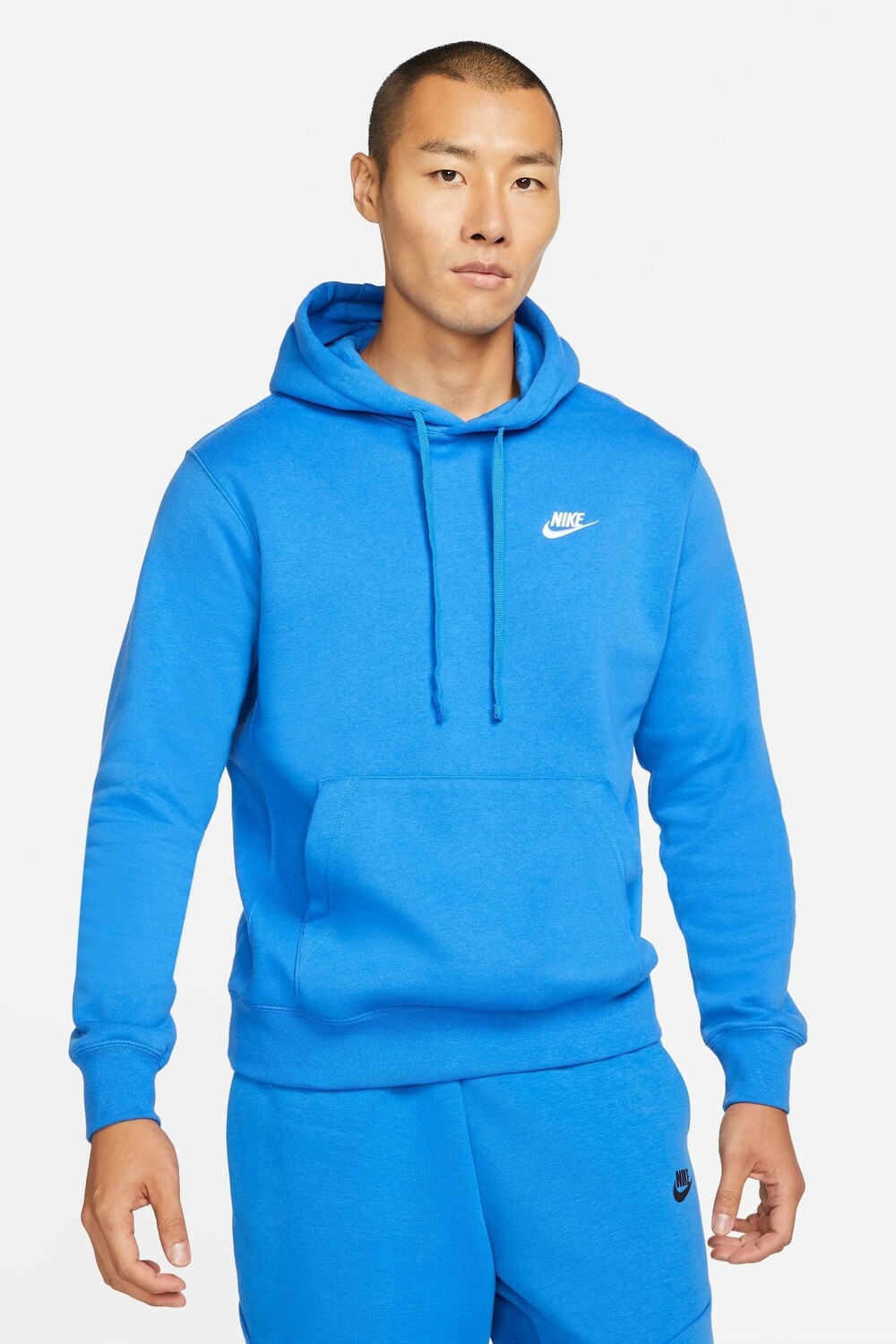 

Клубный пуловер с капюшоном Nike, синий