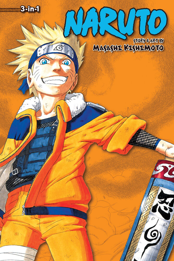 

Манга Naruto 3-in-1 Edition Manga Volume 4