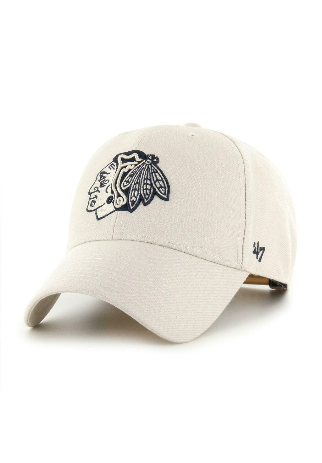 

Бейсболка CHICAGO BLACKHAWKS BONE NHL MOST VALUE P '47, цвет beige