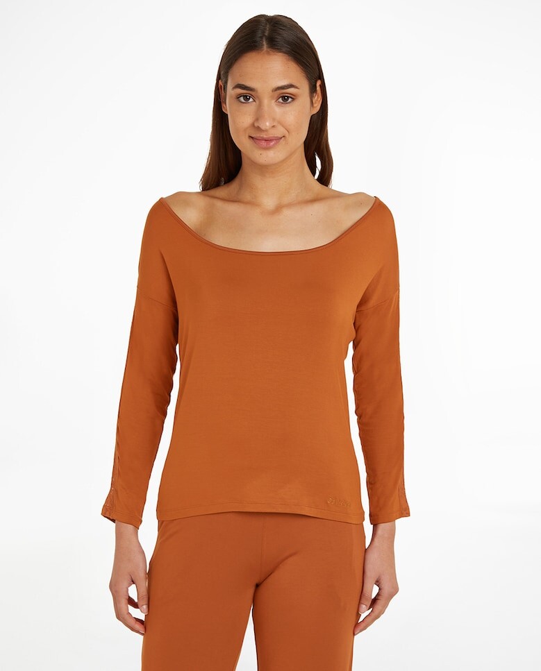 

Женская мягкая пижама из модала Calvin Klein, оранжевый