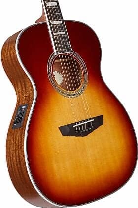 

Акустическая гитара D'Angelico Premier Series Tammany Orchestra Acoustic-Electric Guitar Iced Tea Burst, Mint