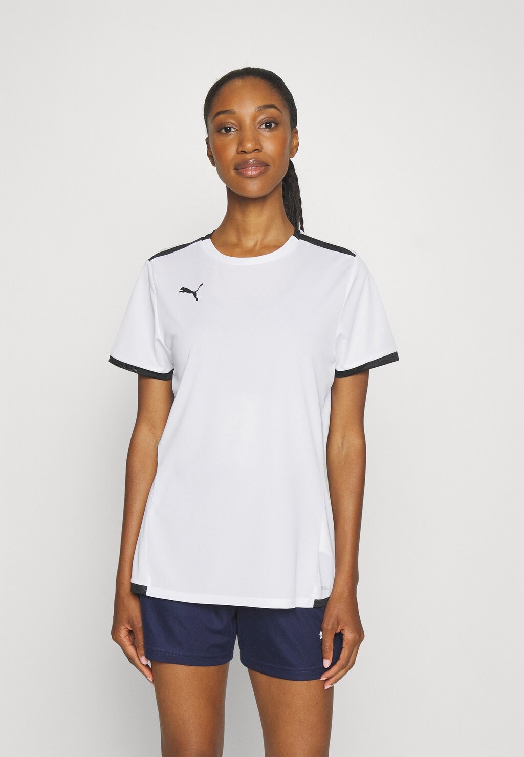 

Футболка с принтом Teamliga Puma, цвет white/black