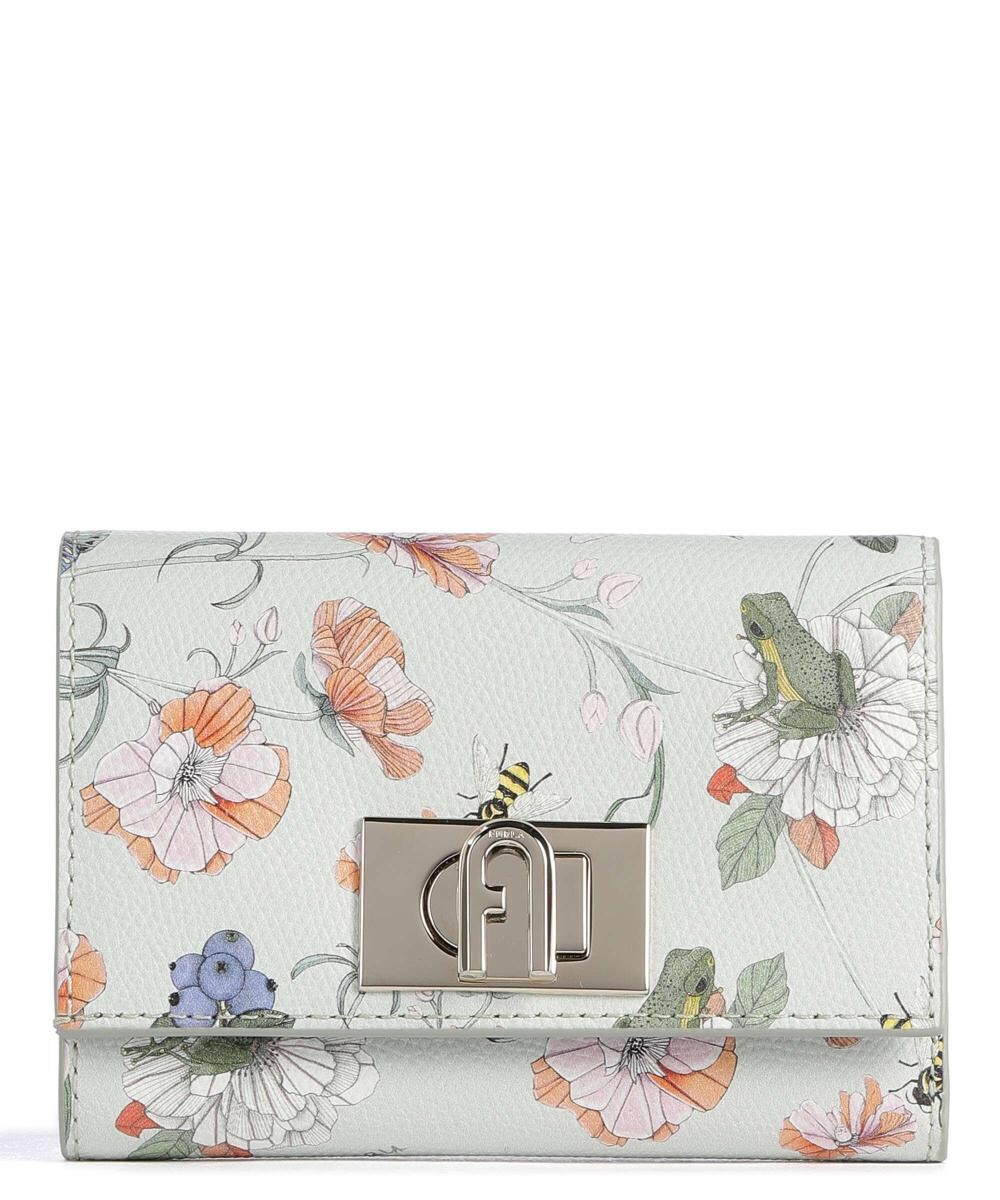 

мини-кошелек 1927 из зерненой кожи Furla, зеленый