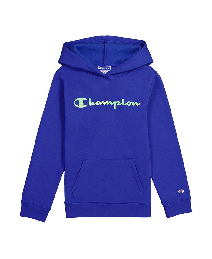 

Толстовка из смесового флиса для маленьких девочек Powerblend Champion, синий