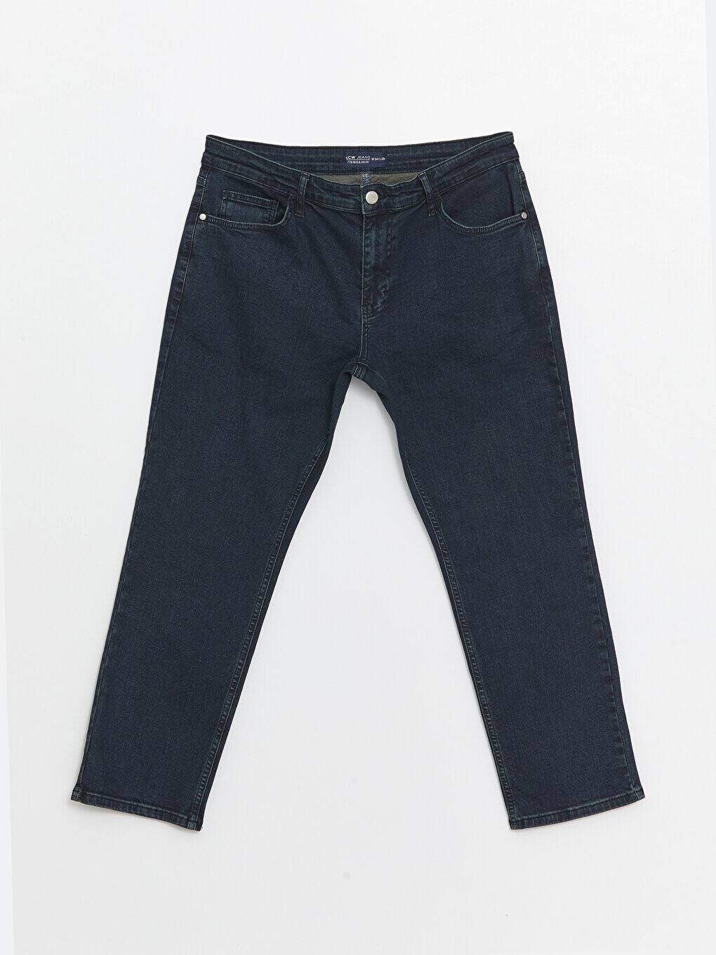 

779 Мужские джинсовые брюки стандартного кроя LCW Jeans, темное родео