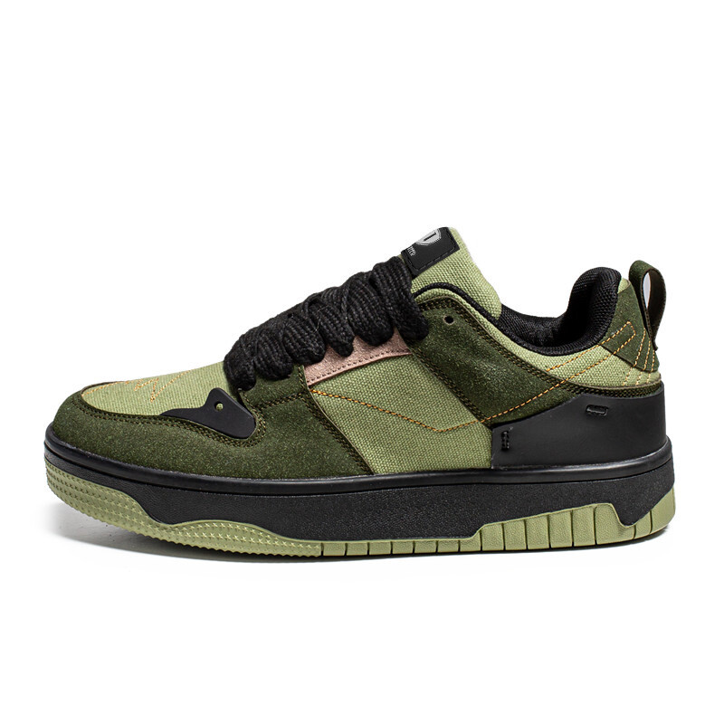 

Кроссовки HACKBUTEER Skateboarding Shoes Unisex Low-top, черный/серый