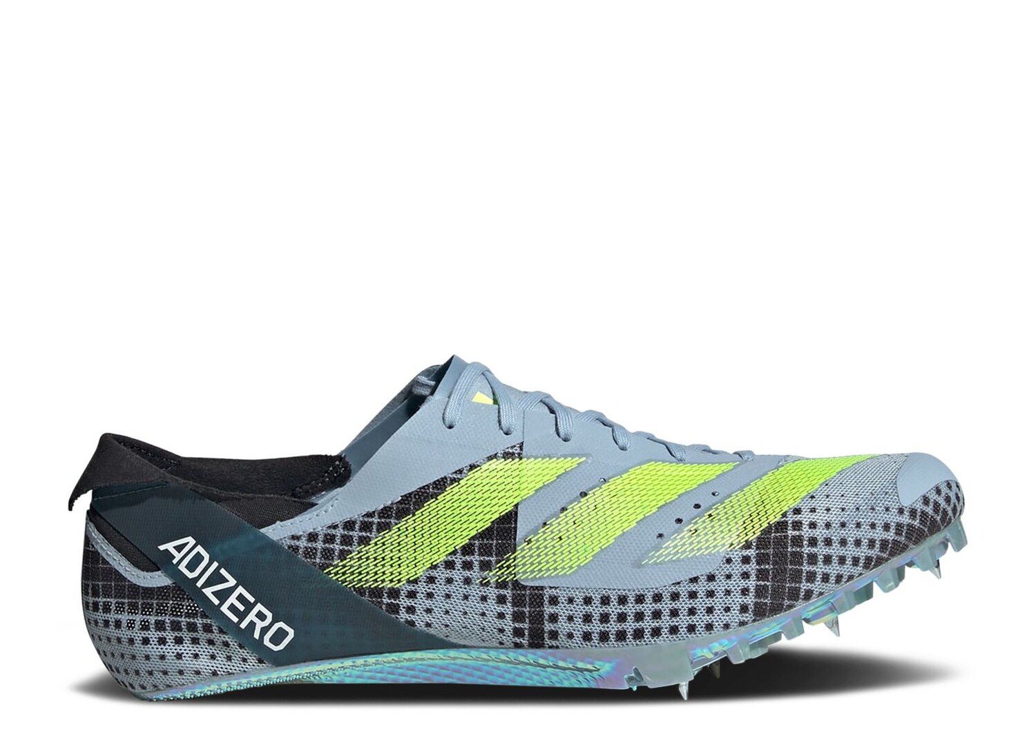 

Кроссовки adidas Adizero Finesse Spikes 'Wonder Blue Lucid Lemon', синий