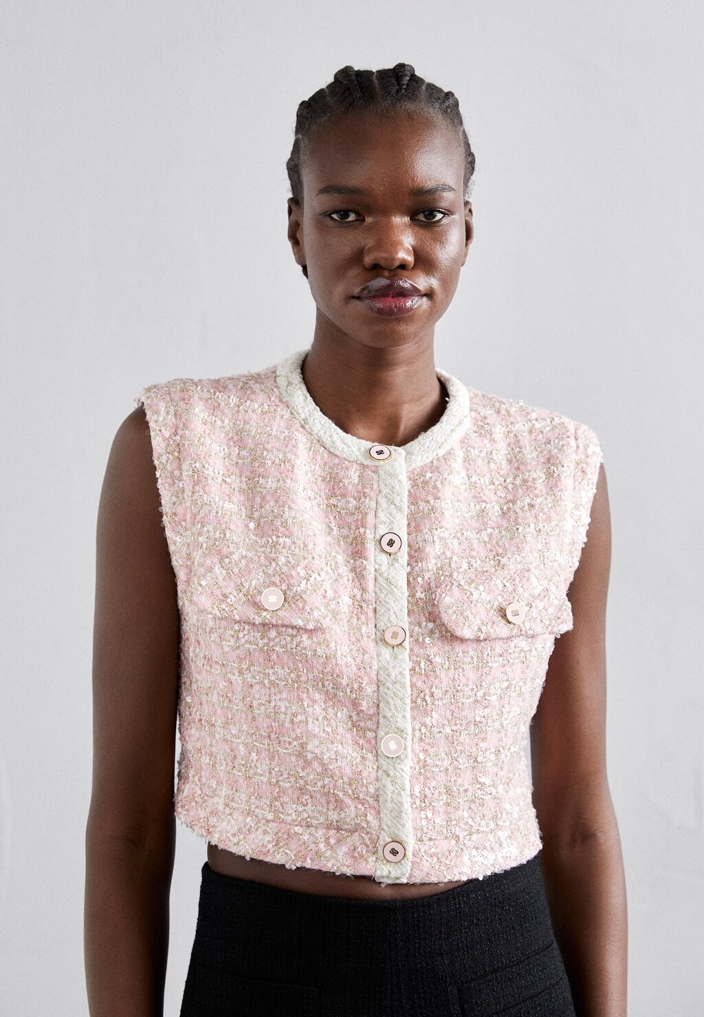 

Жилет Veste sandro, цвет rose