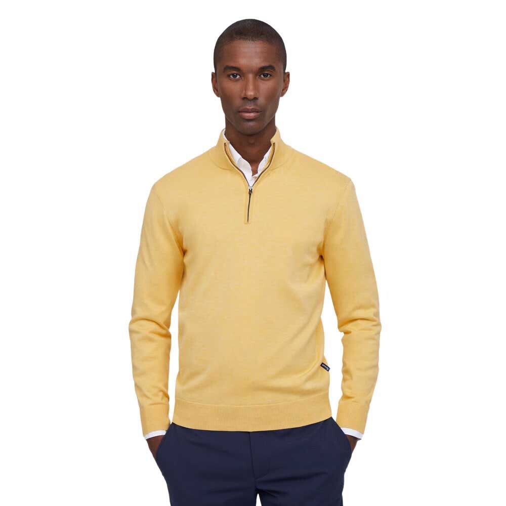 

Свитер Façonnable Cosilk Half Zip, желтый