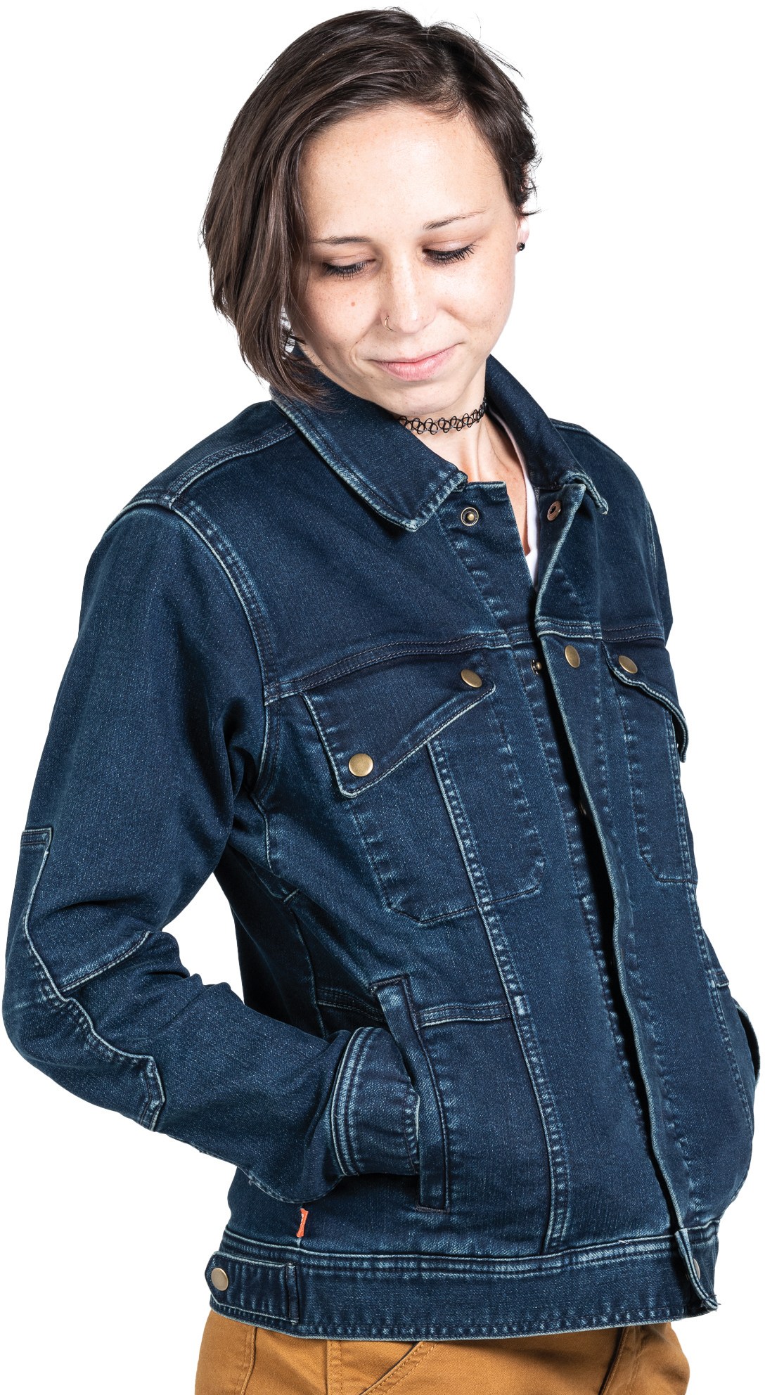 Тепловая куртка Trucker - женская Dovetail Workwear, синий цена и фото