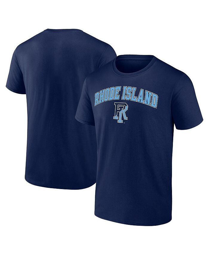 

Мужская темно-синяя футболка с логотипом Rhode Island Rams Campus Fanatics, синий
