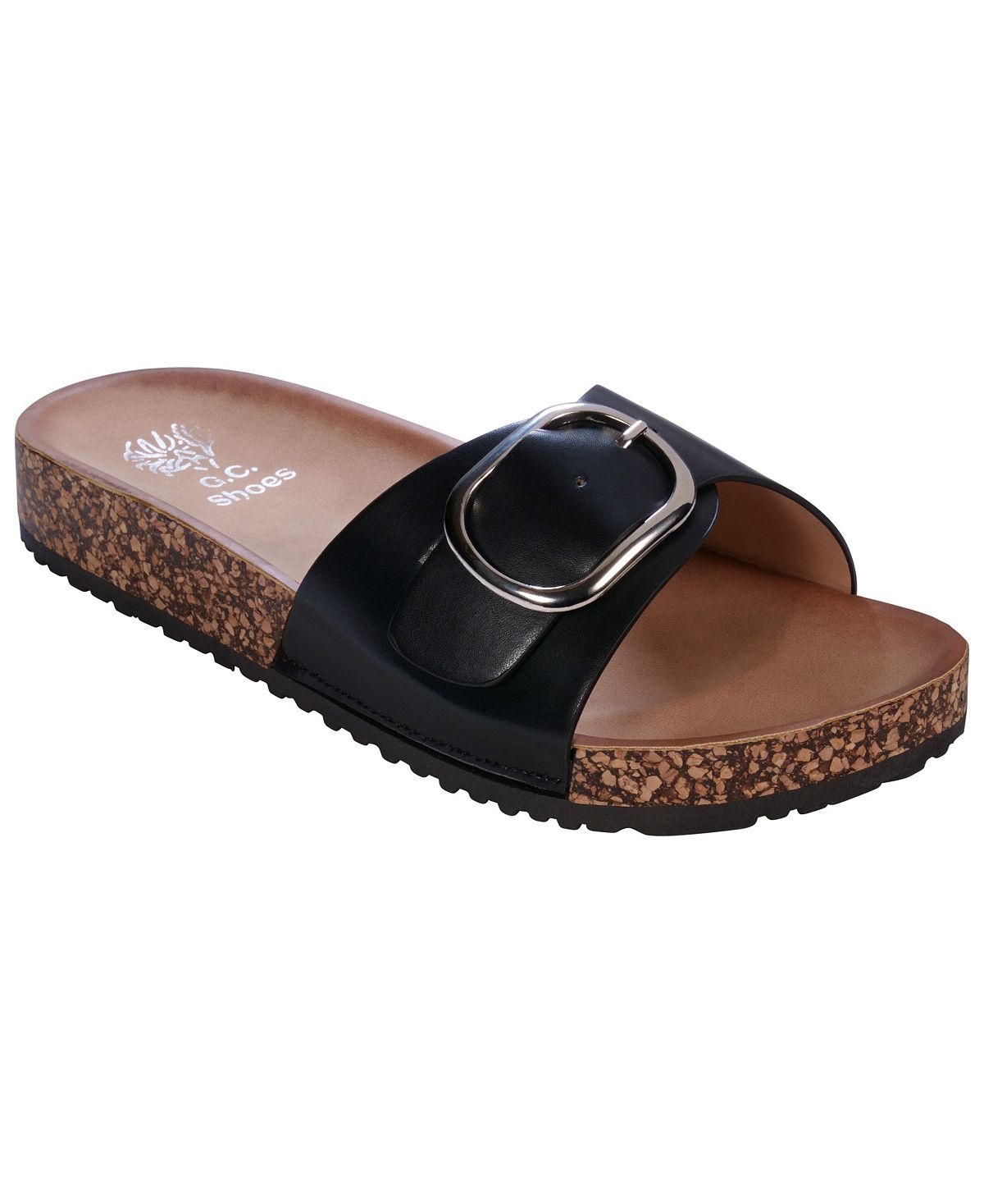 цена Женские сандалии Luna Slide со стелькой GC Shoes, черный