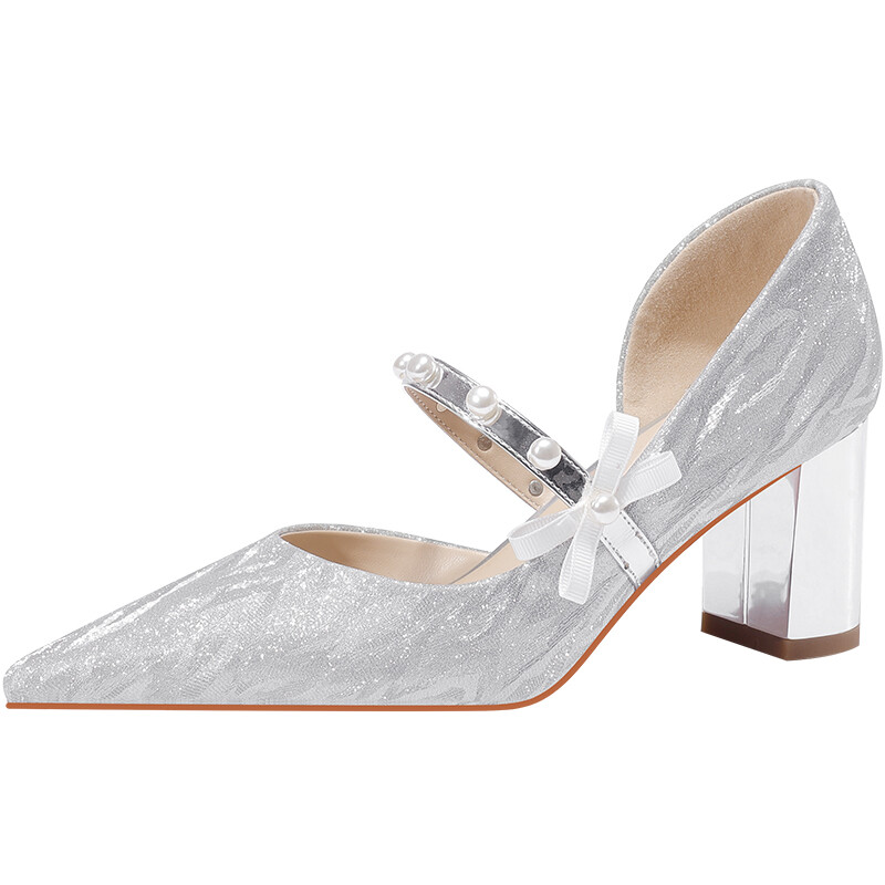 

Туфли JIUXINGDAO High Heels Women's, серебряный