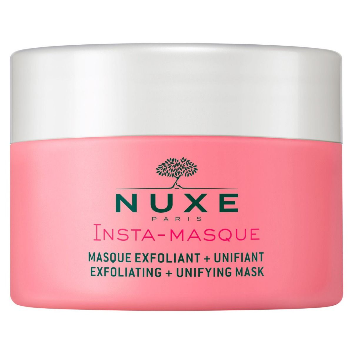 Nuxe Insta-Masque Exfoliant + Unifiant медицинская маска, 50 ml nuxe очищающая разглаживающая маска для лица masque purifiant lissant insta masque 50 мл nuxe insta masque