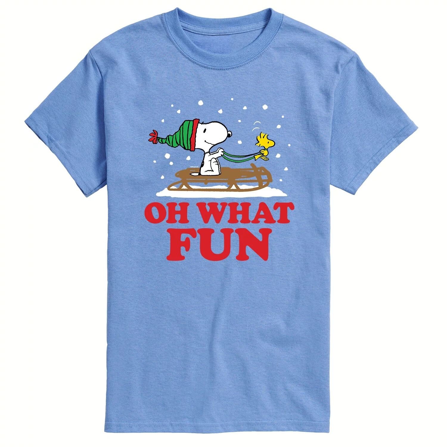 

Мужская футболка Oh What Fun с арахисом Licensed Character