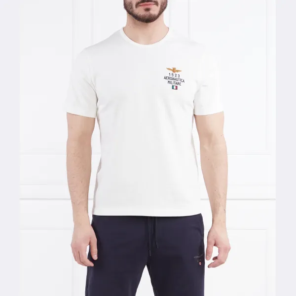 

Удобная футболка Aeronautica Militare, белый