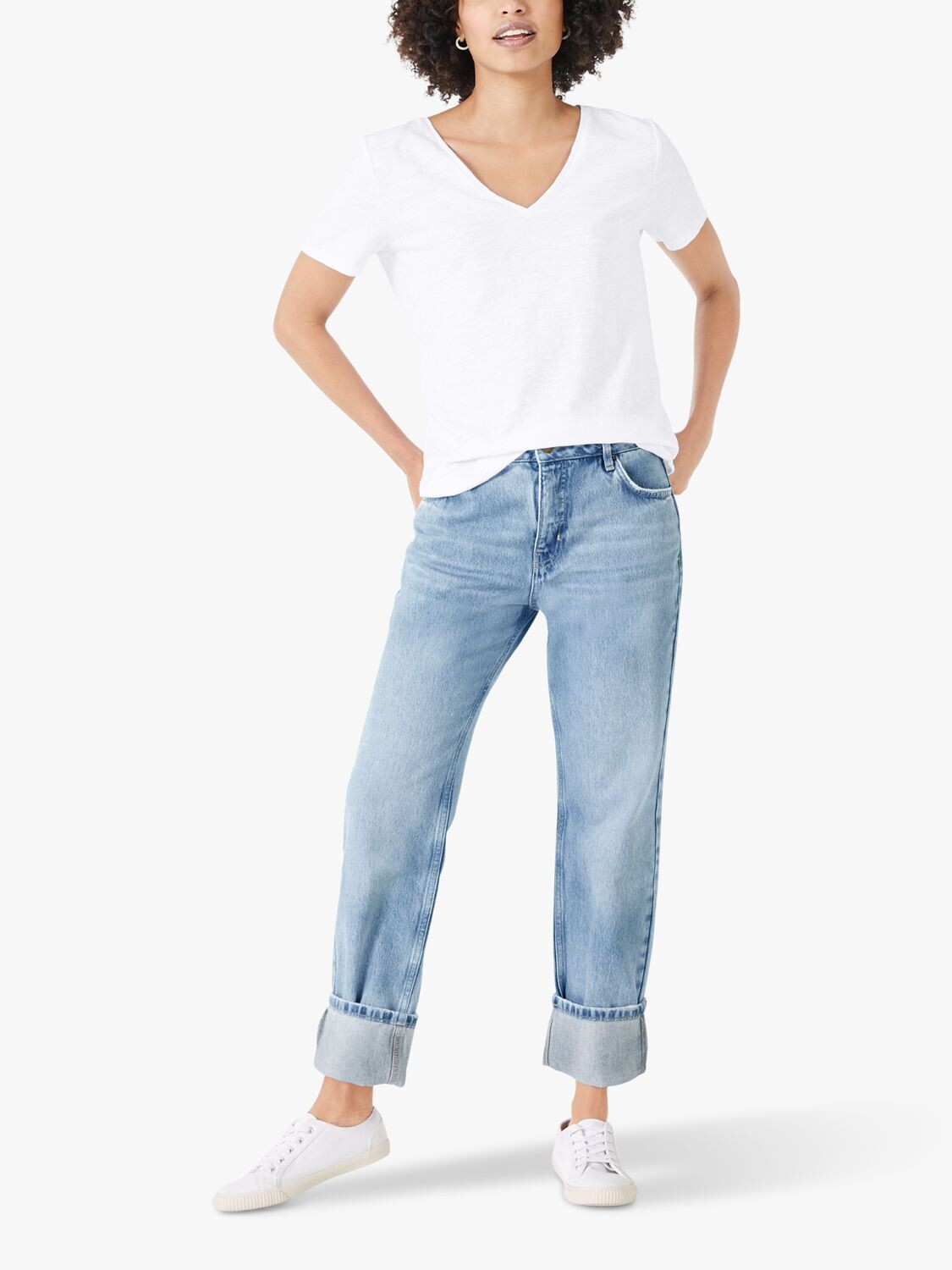 

Рубиновые прямые джинсы hush, Authentic Light Wash