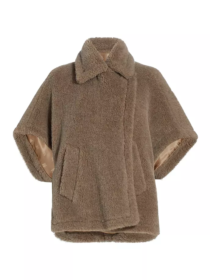 

Пальто Tebe из смеси альпаки Max Mara, цвет turtledove