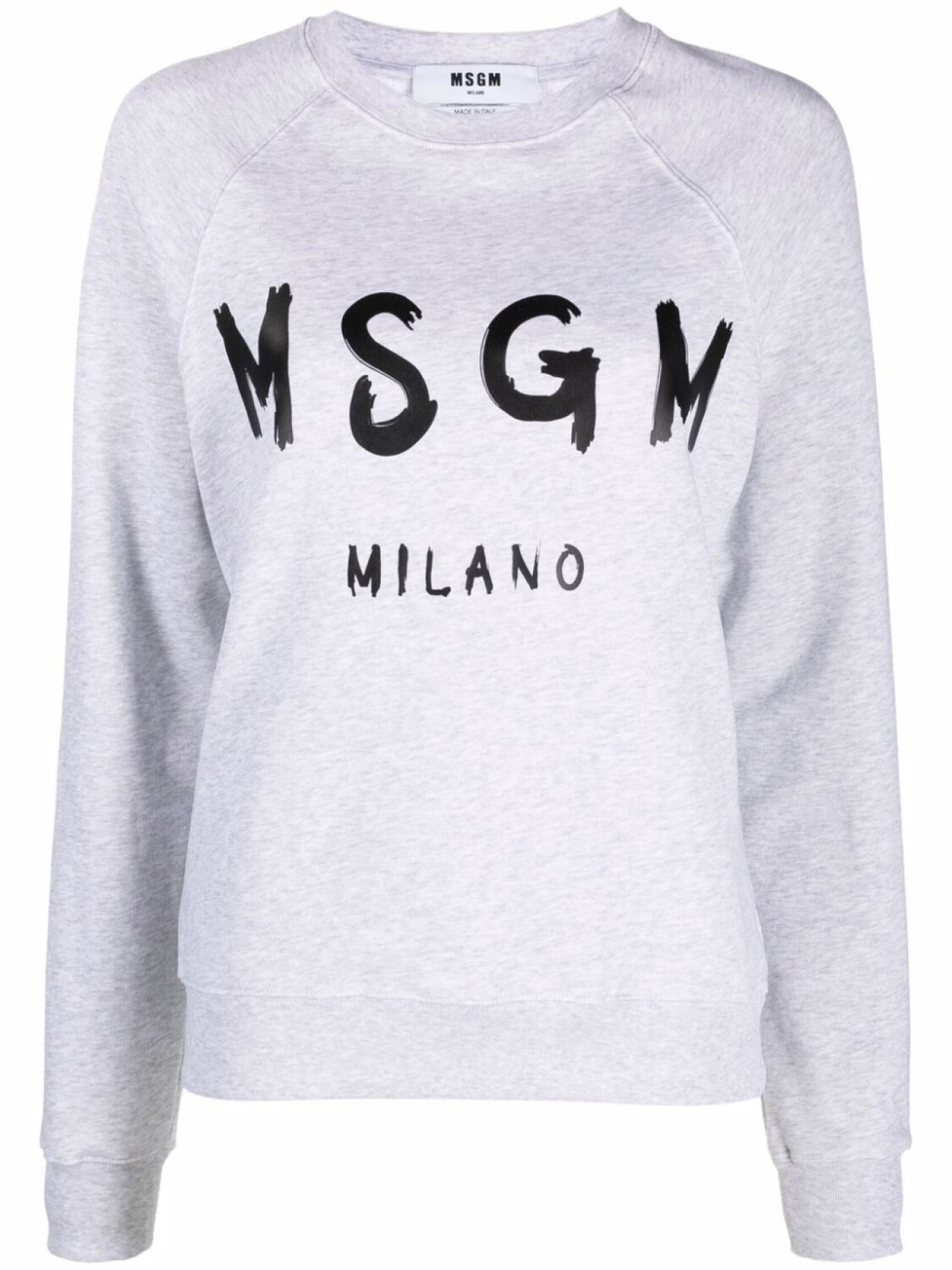 

MSGM толстовка с логотипом, серый
