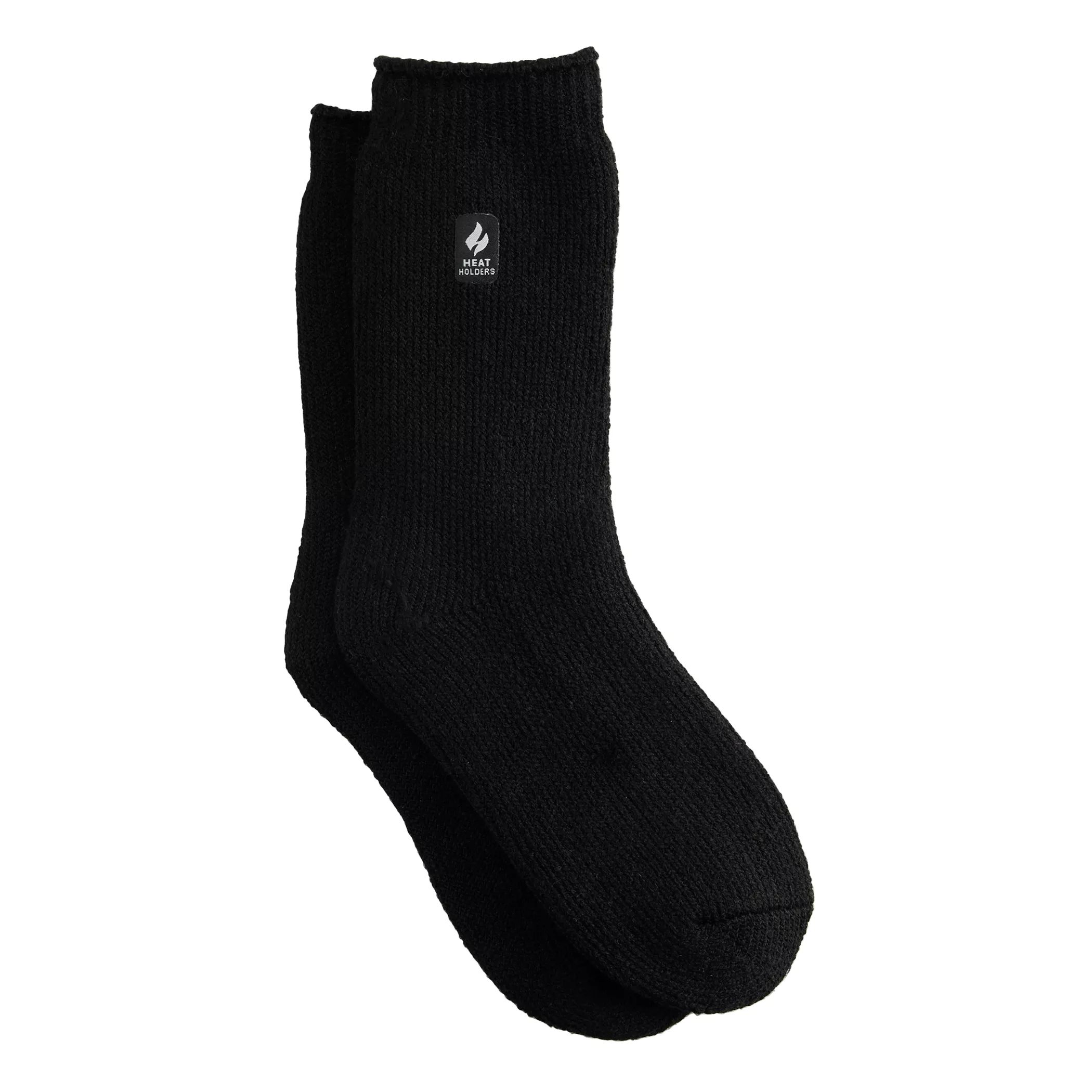 Женские однотонные носки с теплодержателями Camellia Heat Holders, черный