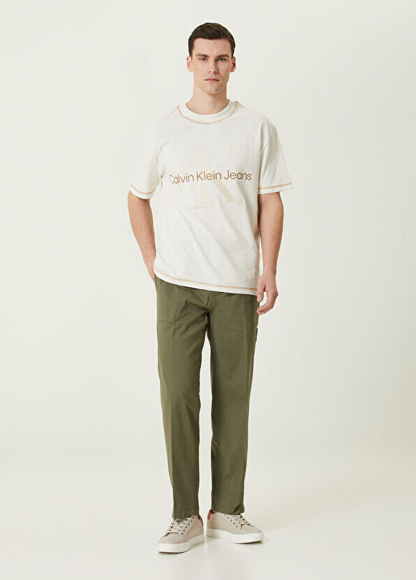 

Брюки с логотипом Ck Jeans, зеленый