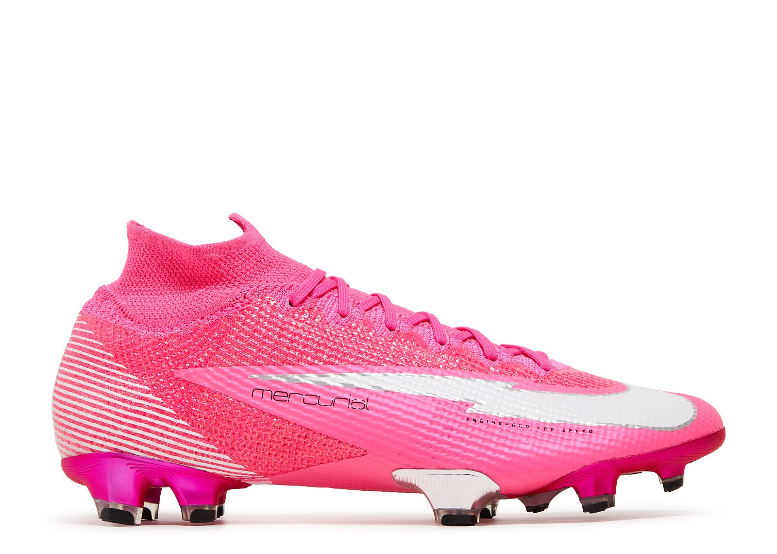 Кроссовки Nike Kylian Mbappé X Mercurial Superfly 7 Elite Fg 'Pink Panther', розовый