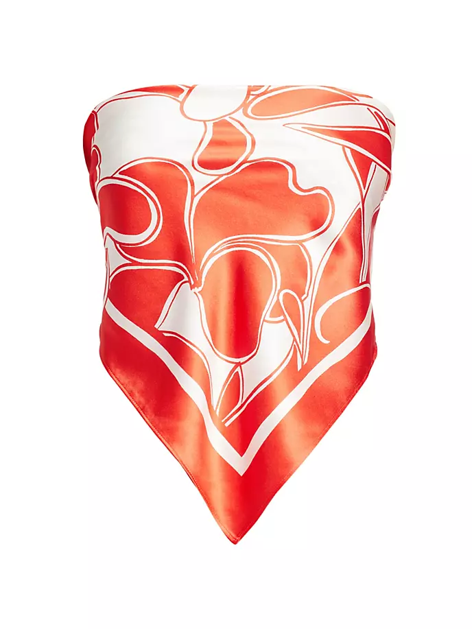 

Топ с шарфом Ramona Sir., цвет mariposa lily