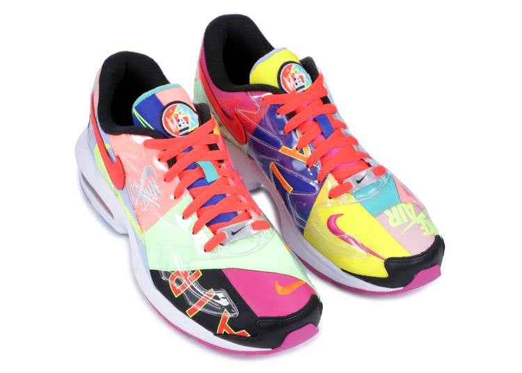 

Кроссовки Nike Atmos x Air Max 2 Light QS 'Logos' Special Box, мультиколор, Серый