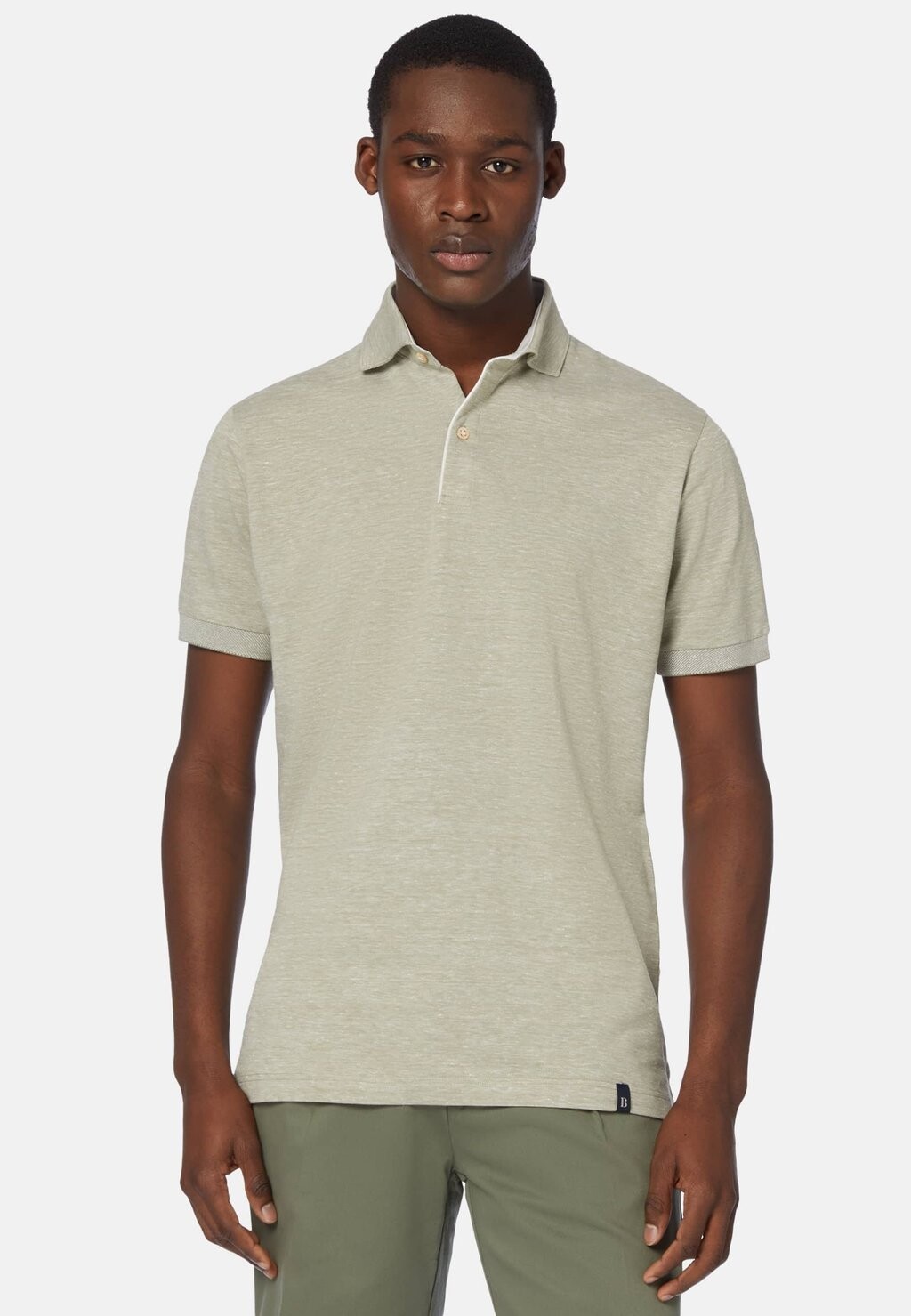 

Рубашка-поло REGULAR FIT Boggi Milano, цвет light green