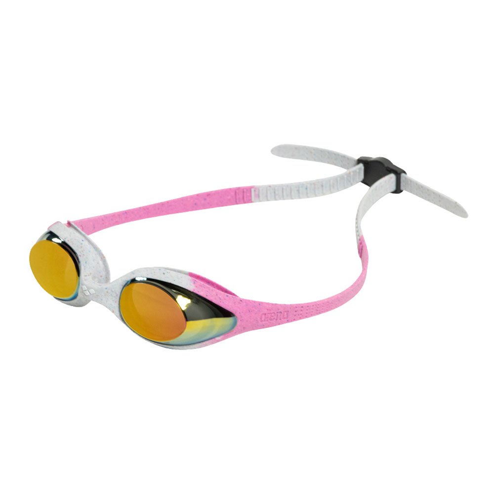 Очки для плавания Arena Spider Mirror Junior, розовый очки arena air junior черный бирюзовый 005381 101